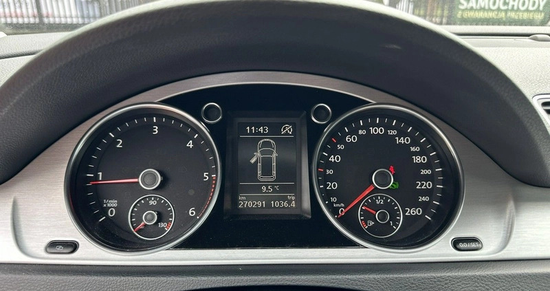 Volkswagen Passat cena 37800 przebieg: 270000, rok produkcji 2012 z Mrocza małe 466